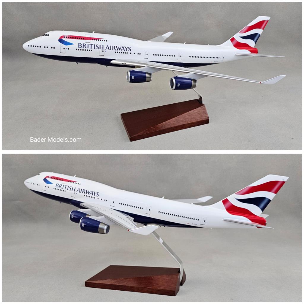British Airways - B747-400 (NC) - (1:200)